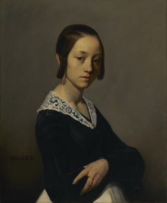 Portrait of Louise-Antoinette Feuardent by Jean-François Millet