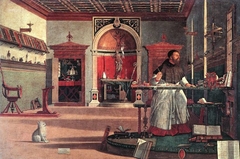 St. Augustine in His Study by Vittore Carpaccio