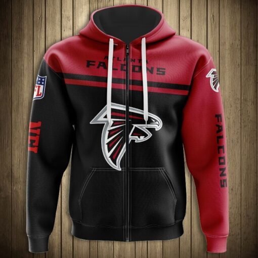 Falcons Zip-Up Hoodie