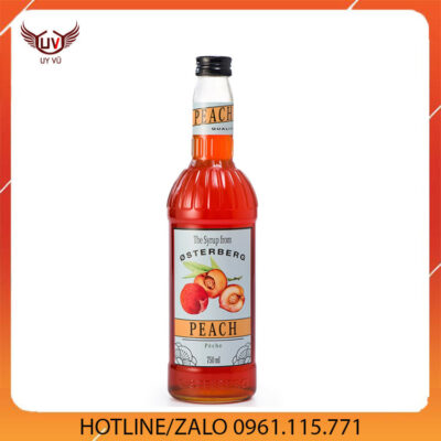 Syrup OSTERBERG Peach 750ml - Siro OSTERBERG Đào 750ml