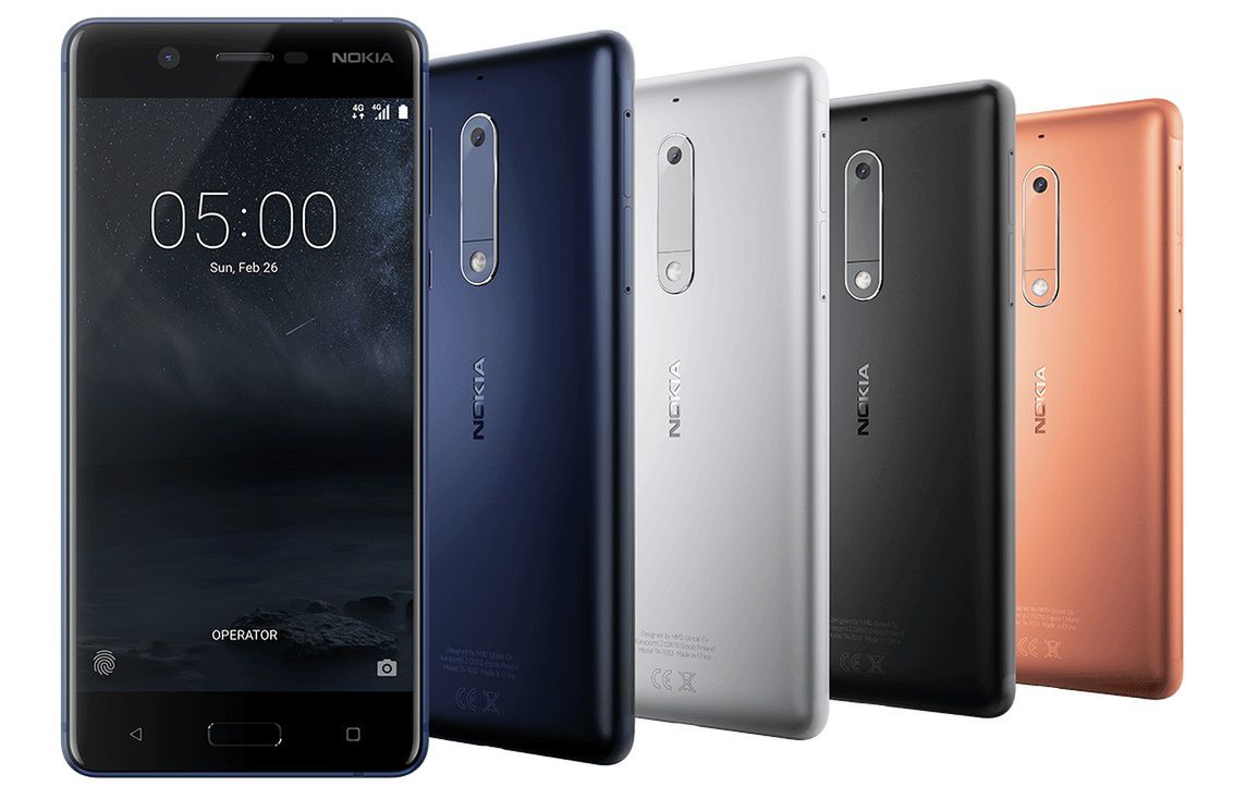 Nokia 5 obsługuje NFC.