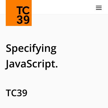 Screenshot of https://tc39.es/