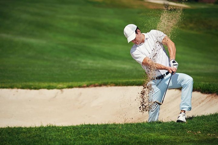 golf bunker