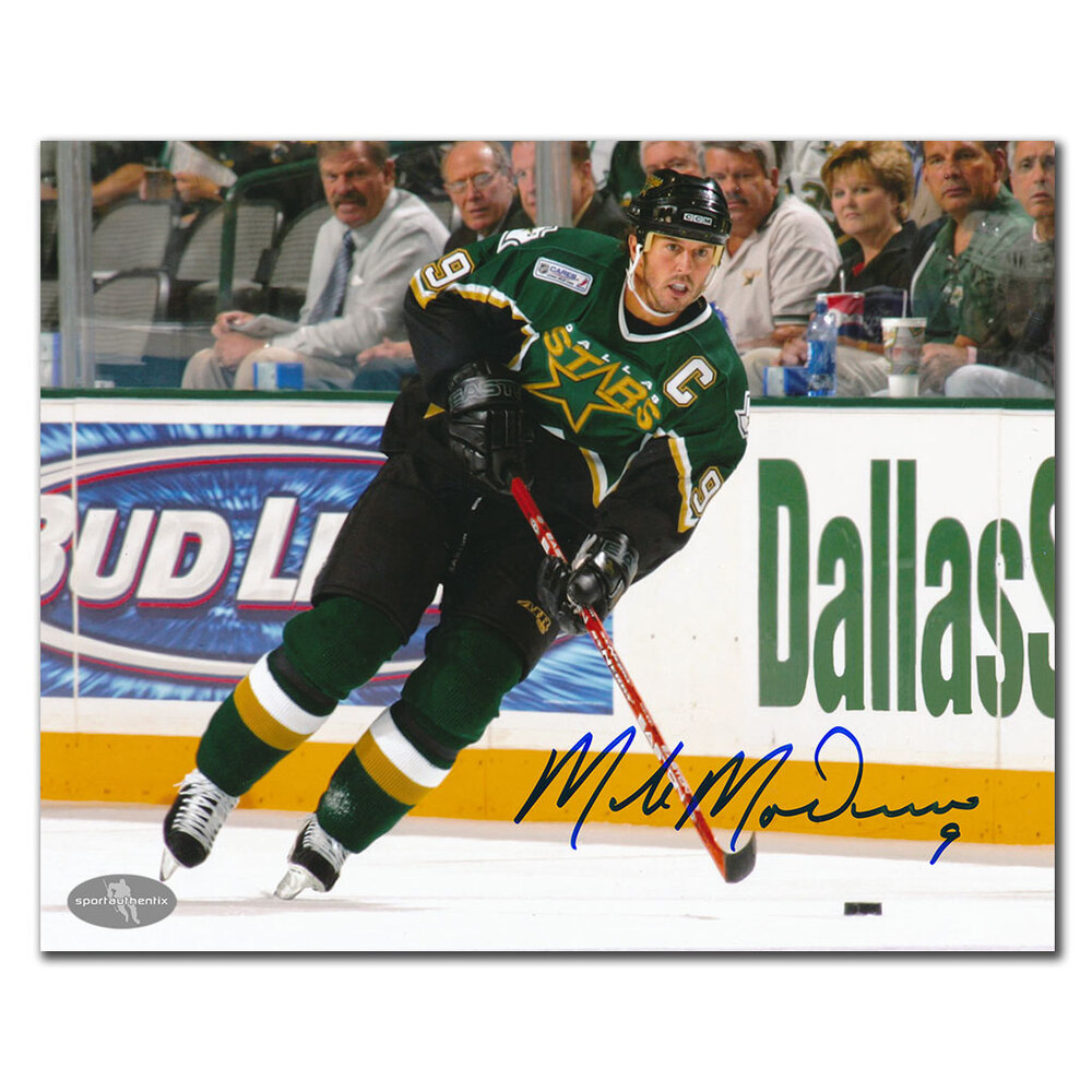 Mike Modano Dallas Stars CAPTAIN Autographed 8x10