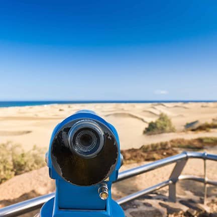 Duinen van Maspalomas op Gran Canaria