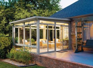 beautiful sunroom addition