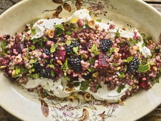 Recipe for Beet, Blackberry & Buckwheat Salad