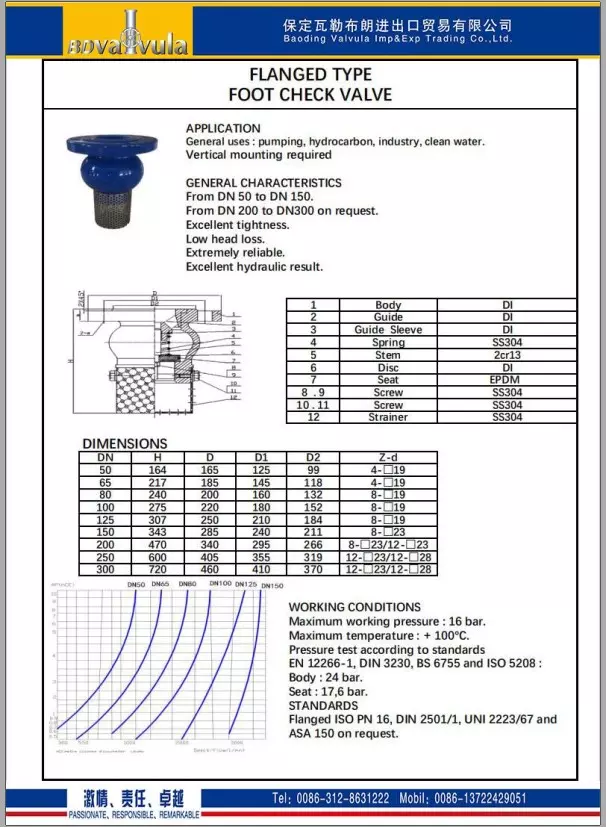 Catalog rọ bơm gang BaoDing