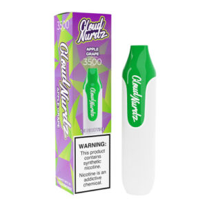 Cloud Nurdz TFN 3500 5.0% - Disposable Vape Device - Apple Grape - 10ml / 50mg