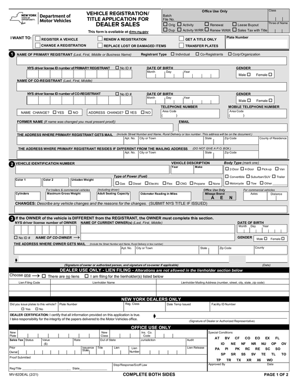 Fill - Free fillable forms for New York State