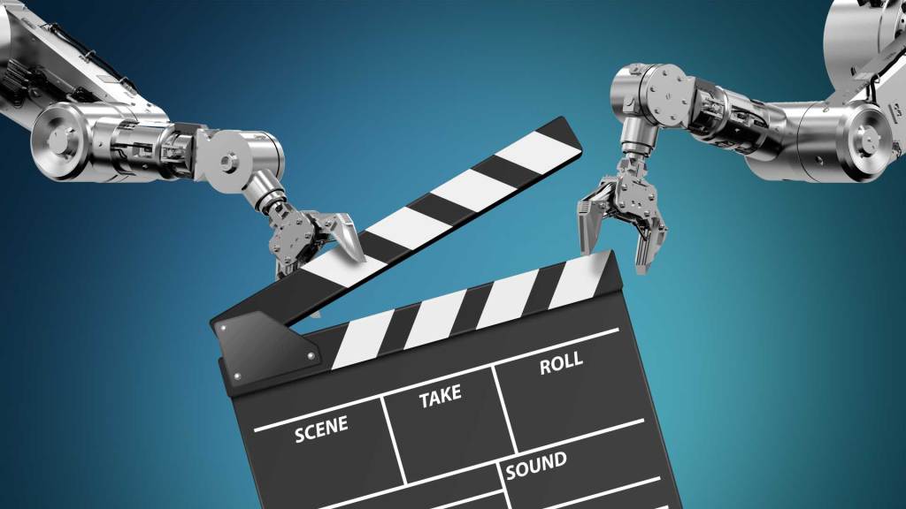 Robotic clapboard