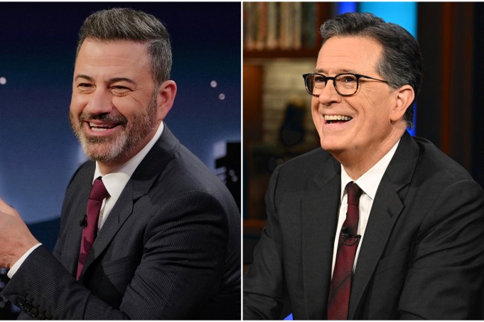 Jimmy Kimmel, Stephen Colbert