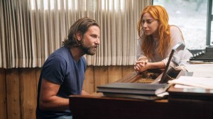 A STAR IS BORN, l-r: Bradley Cooper, Lady Gaga,  2018. ph: Clay Enos /© Warner Bros./ Courtesy Everett Collection