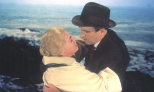 VERTIGO, James Stewart, Kim Novak, 1958