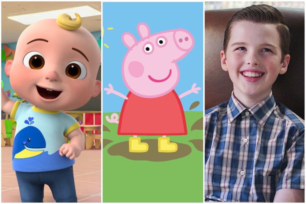 Netflix Most Popular 1H 2024 - Cocomelon, Peppa Pig, Young Sheldon