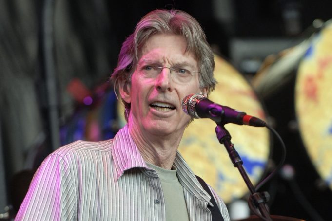 Phil Lesh of The Dead performs at Shoreline Amphitheatre on May 16, 2009 in Mountain View, California. (Photo by Tim Mosenfelder/Getty Images)