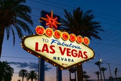 LAS VEGAS, NV - JUNE 26: General views of the Las Vegas Sign on June 26, 2021 in Las Vegas, Nevada.  (Photo by AaronP/Bauer-Griffin/GC Images)