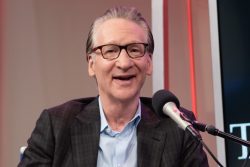 NEW YORK, NEW YORK - MAY 20: Bill Maher visits The Megyn Kelly Show at the SiriusXM Studios on May 20, 2024 in New York City. (Photo by Noam Galai/Getty Images)