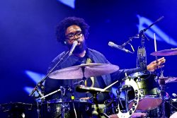 NEW ORLEANS, LOUISIANA - JULY 03: Ahmir “Questlove” Thompson of The Roots performs onstage during the 2022 Essence Festival of Culture at the Louisiana Superdome on July 3, 2022 in New Orleans, Louisiana. (Photo by Paras Griffin/Getty Images for Essence)