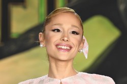 Ariana Grande at the "Wicked" Los Angeles Premiere at the Dorothy Chandler Pavilion on November 9, 2024 in Los Angeles, California. (Photo by Gilbert Flores/Variety via Getty Images)