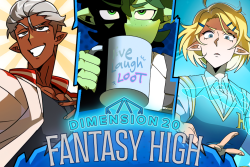 Dimension 20 Webtoon Fantasy High