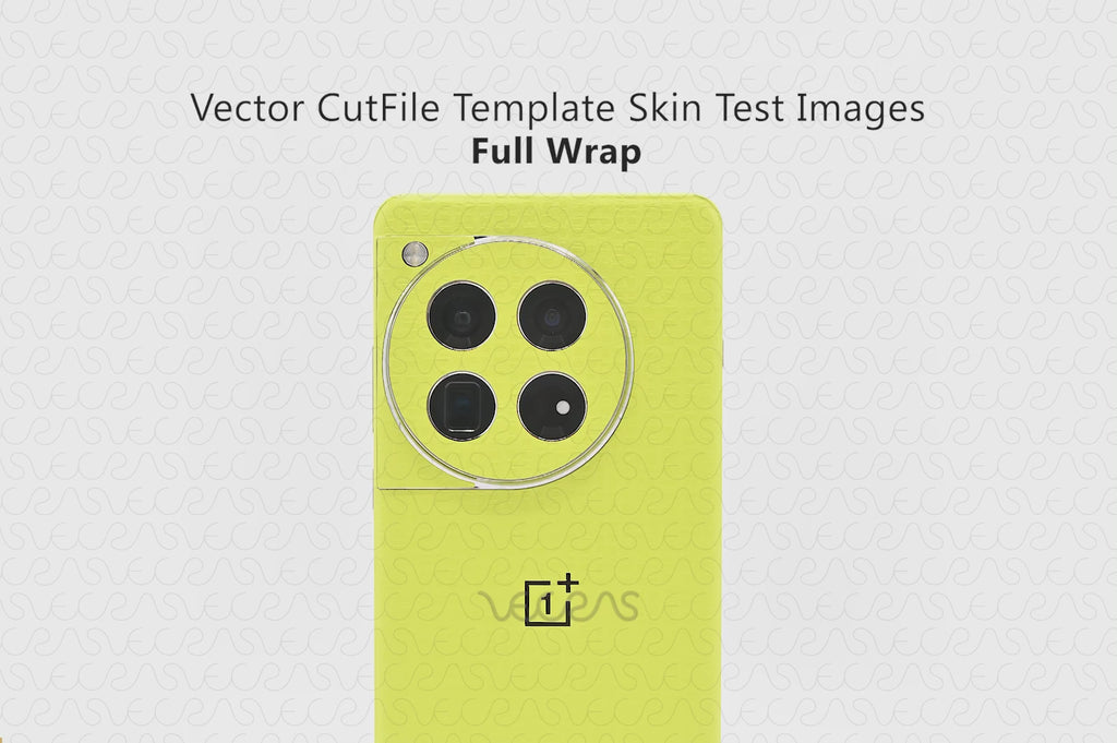 OnePlus 12 Skin CutFile Vector Template Full Wrap SVG — VecRas