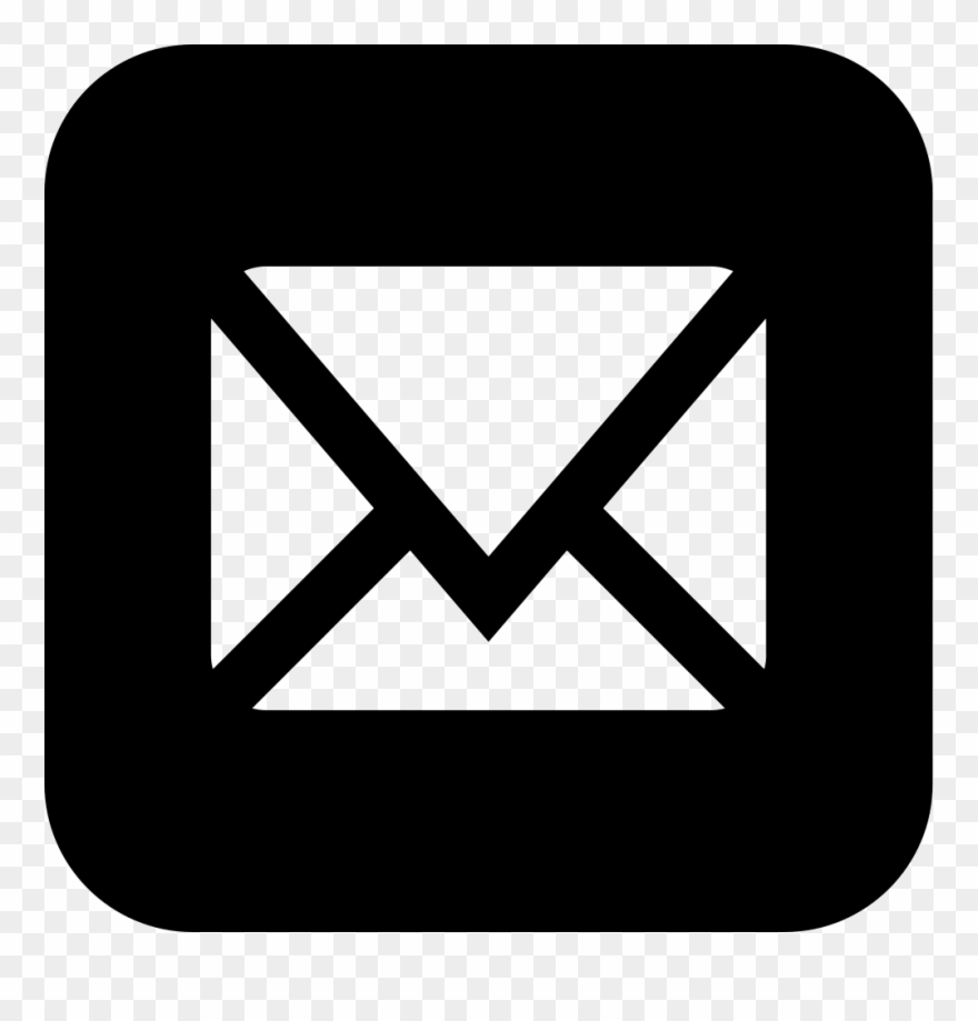 Email Icon Black And White at Vectorified.com | Collection of Email ...