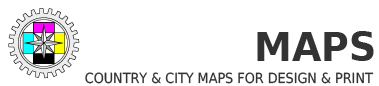 Phoenix Arizona US Map Vector Exact City Plan Low Detailed Street Map editable Adobe Illustrator in layers