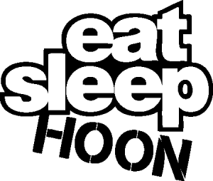 Eat Sleep Hoon Logo Vector