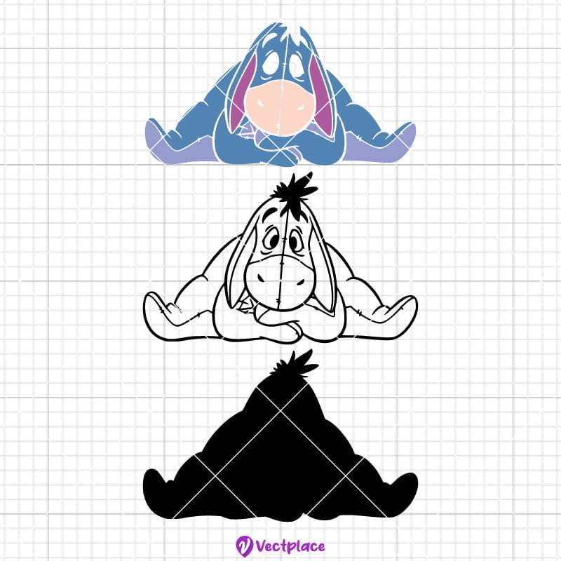 Eeyore Silhouette