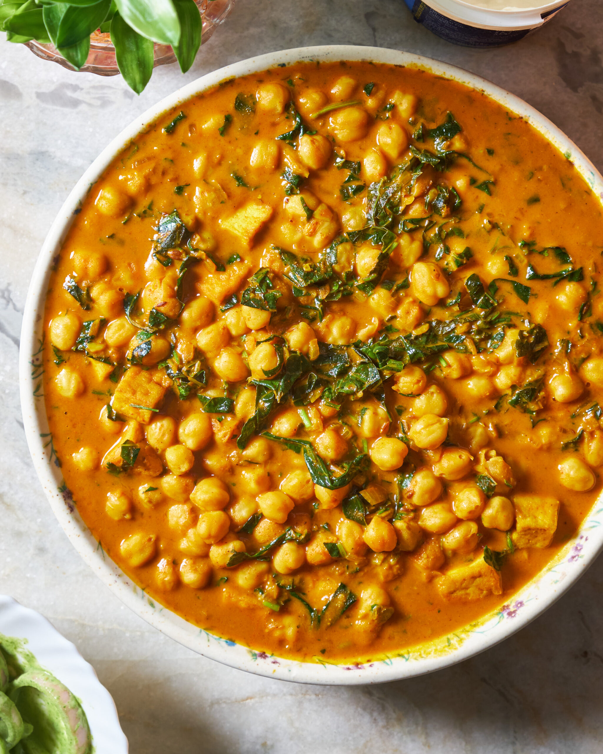 Chickpea Tofu Kale Curry Recipe