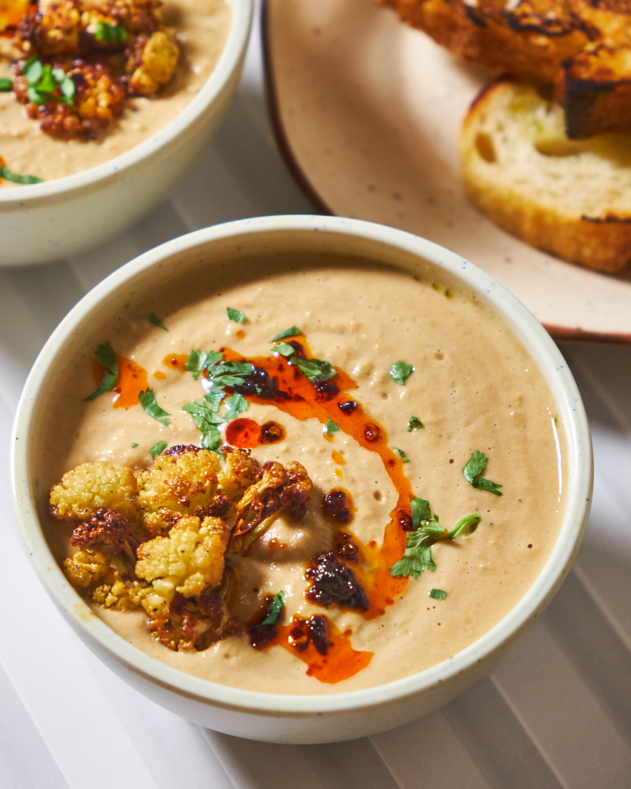 Roasted Cauliflower Soup Recipe