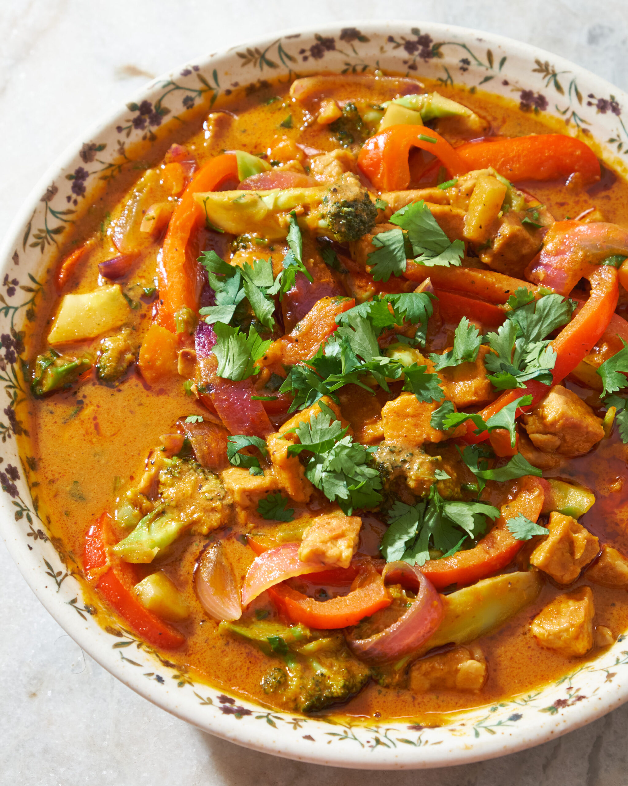 Tempeh Red Curry Recipe Veganbell