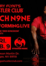 Award-winning artist Tech N9ne is set to appear at Larry Flynt’s Hustler Club Las Vegas 