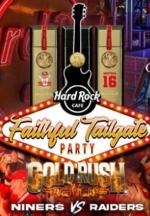 Hard Rock Cafe - Faithful Tailgate Party