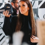 Eva Longoria at the MGM Rewards Shoey Bar at Bellagio 2023