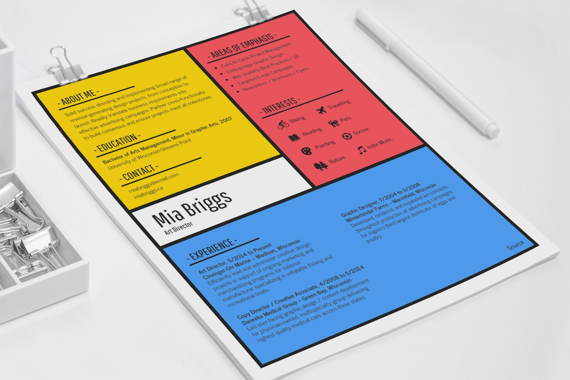 Unique resume templates - hetypar