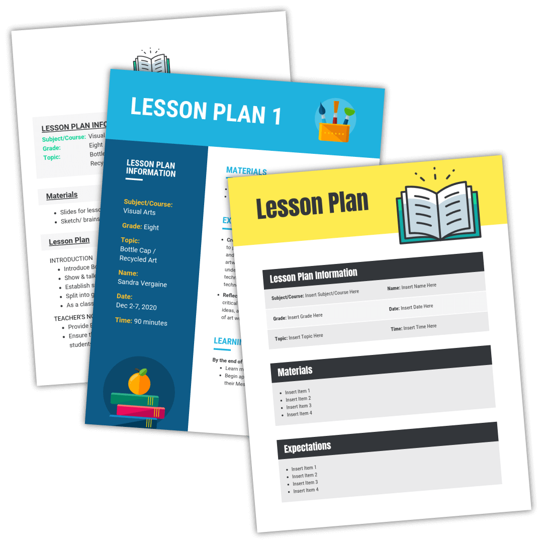 Components Of Lesson Plan With A Format - Printable Templates Free