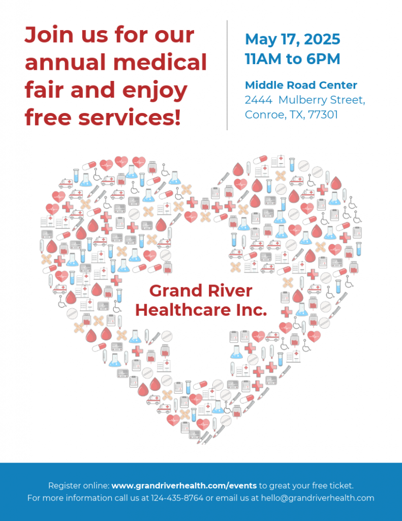 healthcare business flyer