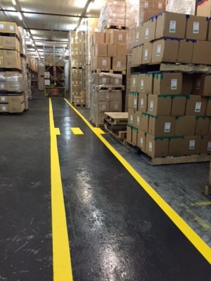 Warehouse walkways A - Venus Packaging