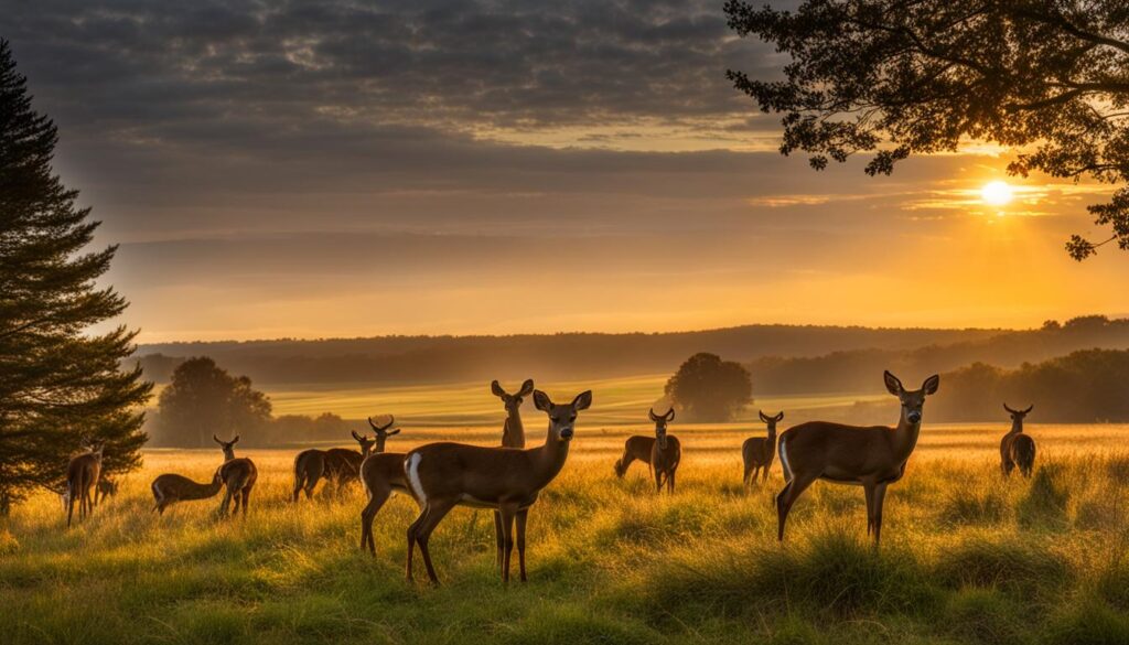 wildlife in keystone state park