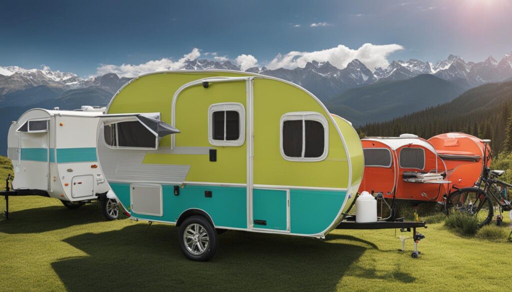 pop up camper size