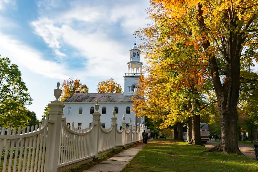 The Old First Church in Bennington, Vermont.