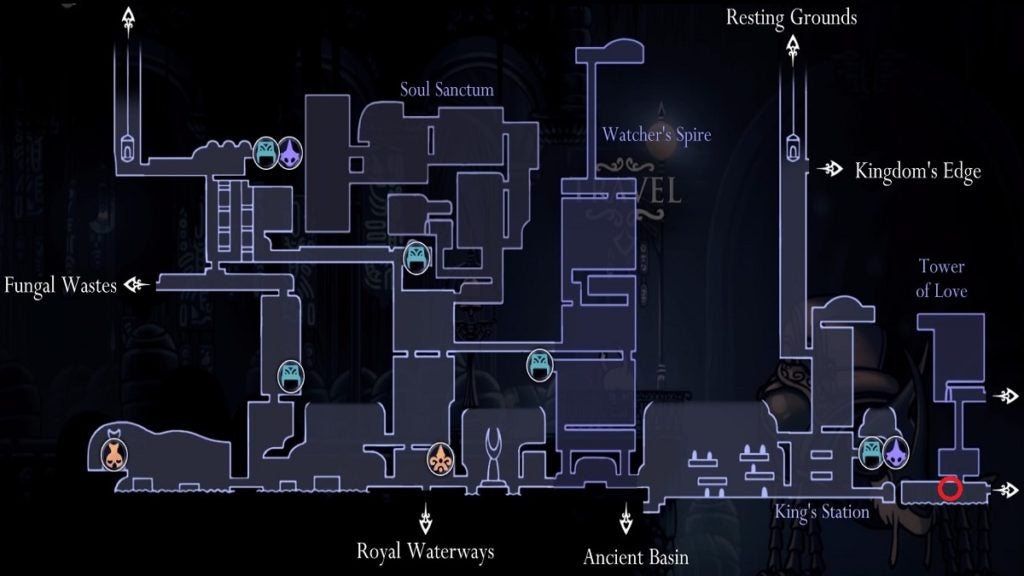 Grub 27 location in Hollow Knight.