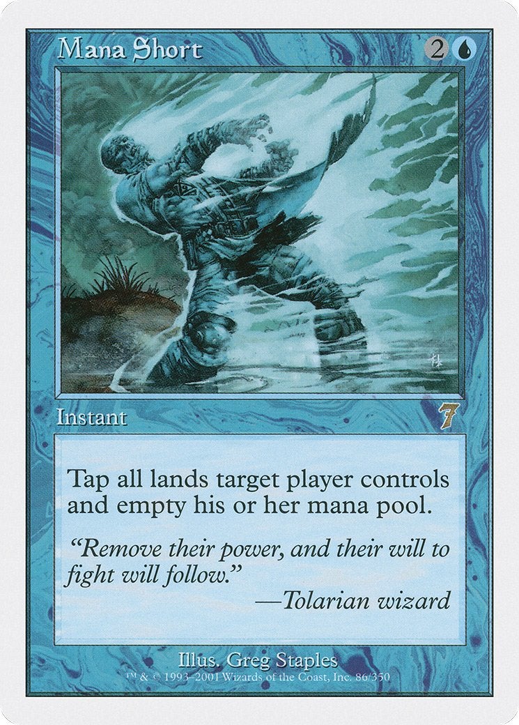 The Mana Short card.