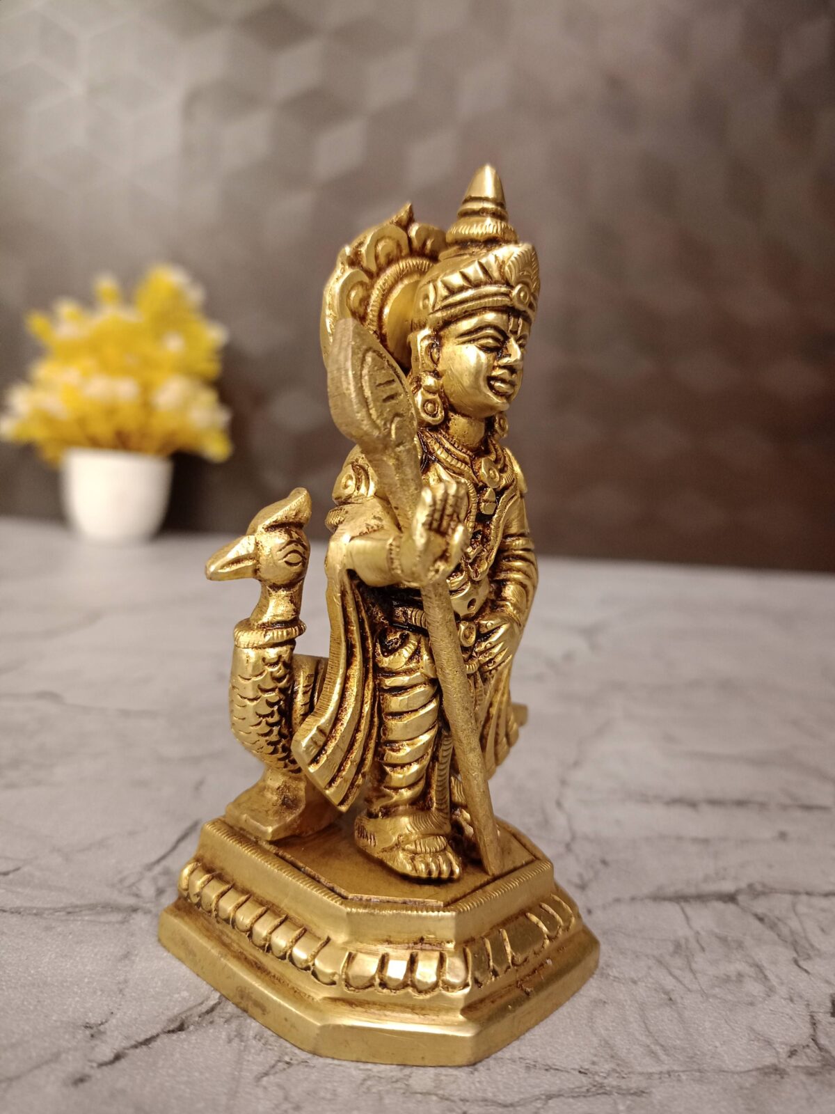 brass murugan idol pooja gift vgocart coimbatore india2 scaled