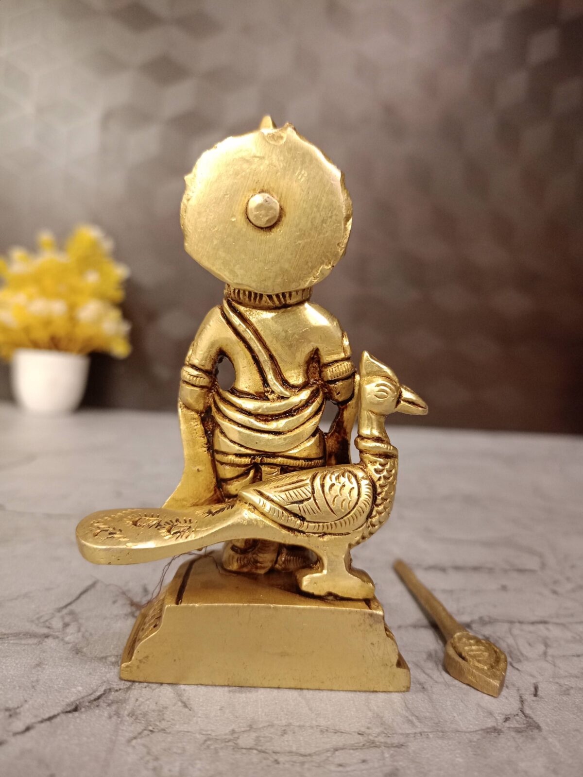 brass murugan idol pooja gift vgocart coimbatore india3 scaled