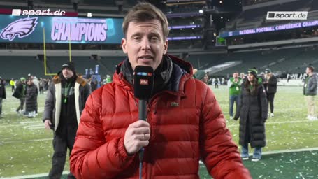 Eagles im Super Bowl: "Hier wird erstmal richtig gefeiert"