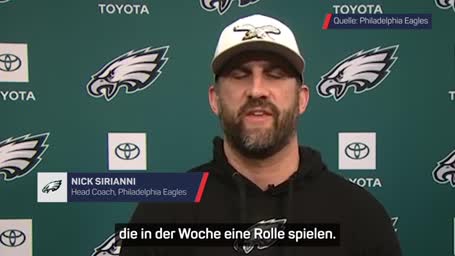 Sirriani über Super-Bowl: "Andere Umstände"