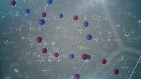 Animation-of-dna-strand-and-data-processing